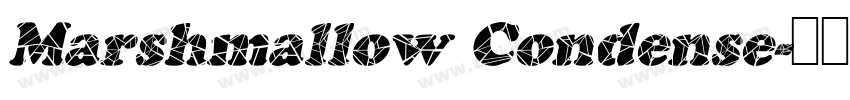 Marshmallow Condense字体转换